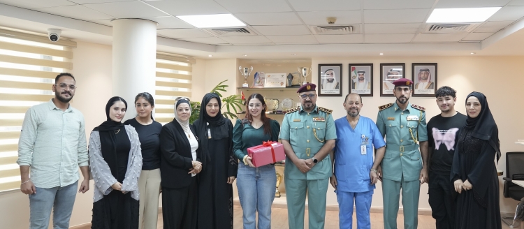 انطفأت الفرحة بالحريق وشرطة عجمان أعادتها لحلا وعائلتها