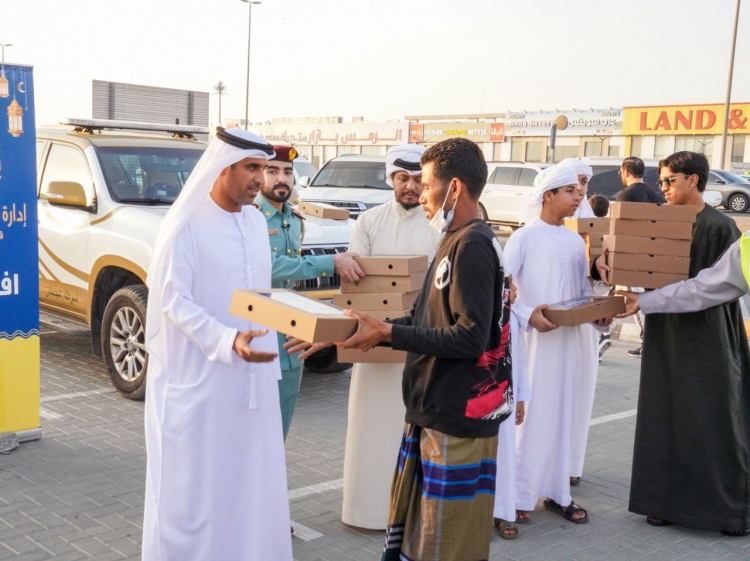 مركز شرطة الجرف الشامل يعزز قيم التكافل الاجتماعي بتنظيم مبادرة &quot;إفطار صائم&quot;