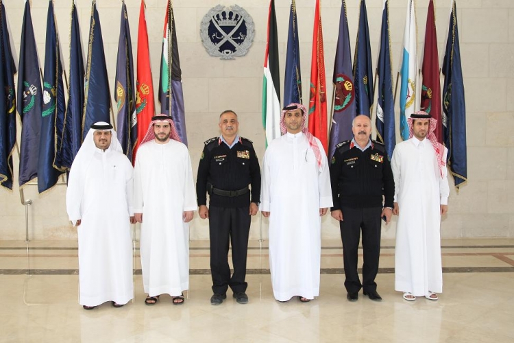 شرطة عجمان تزور مديرية الأمن العام الأردني للإطلاع على أفضل الممارسات وإجراء المقارنات المعيارية