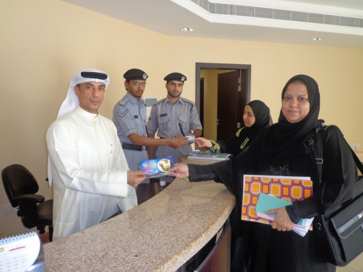 شرطة عجمان تساهم بدعم المشاريع الخيرية