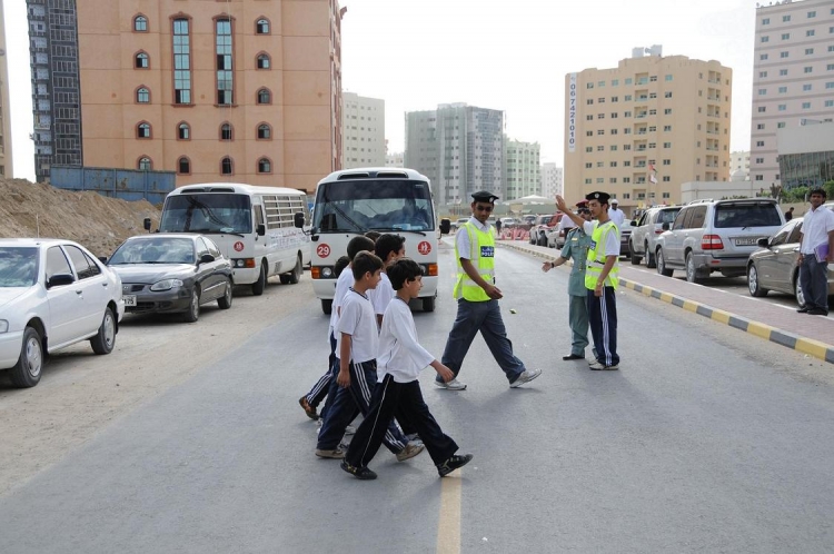 شرطة عجمان تستعد لاستقبال  العام الدراسي الجديد
