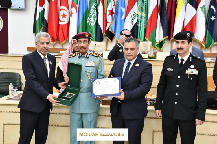 وزارة الداخلية تفوز بجائزة أفضل فيلم توعوي عربياً في المجالات الشرطية