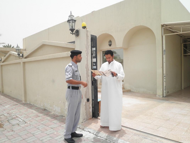 شرطة عجمان تختتم حملة أمن المنازل أثناء السفر