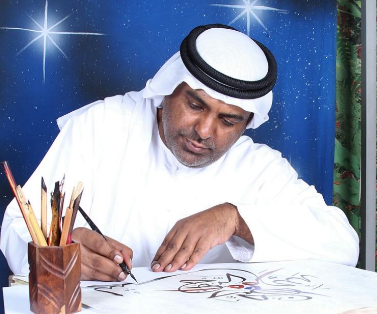 مساعد أول محمد عيسى الشاقوش في حوار له مع الإمارات اليوم