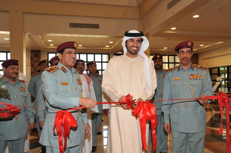 الشيخ راشد بن حميد النعيمي يفتتح فعاليات أسبوع المرور بعجمان