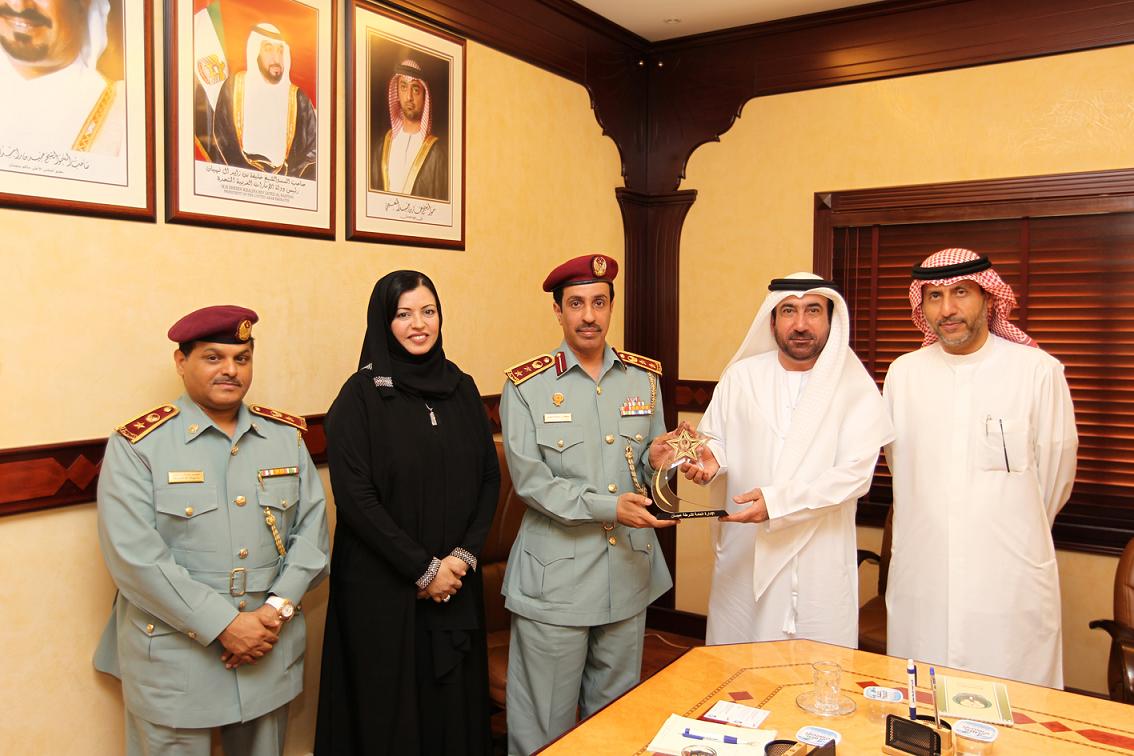 شرطة عجمان تستقبل وفد من " RTA " لبحث سبل التعاون حول إنجاح مؤتمر " الاتحاد العالمي للمواصلات العامة 2011 "