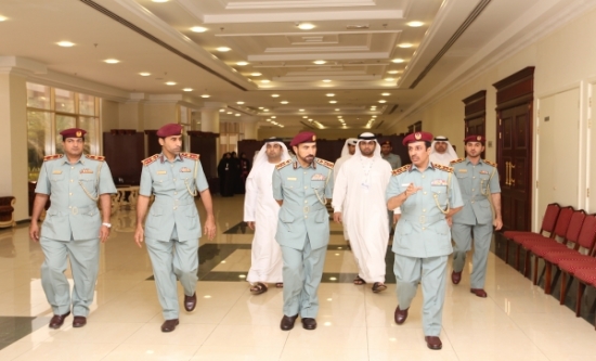 وكيل وزارة الداخلية يتفقد المقر الرئيسي لإنتخابات المجلس الوطني الإتحادي بإمارة عجمان