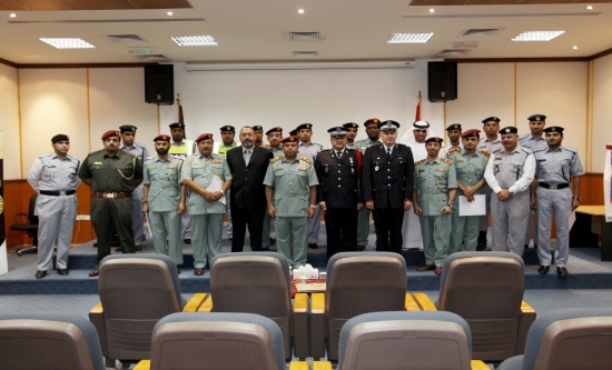 تخريـج 3 دورات بشرطــة عجمــان