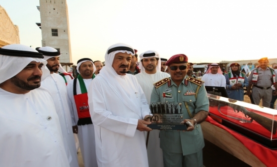 صاحب السمو حاكم عجمان يشهد فعاليات اليوم الوطني 40 بالمنامة