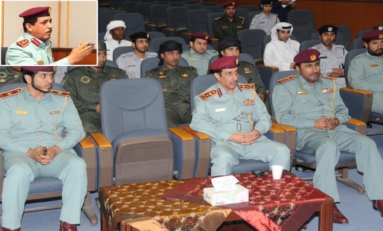 استعدادات شرطة عجمان لمسابقة الرماية