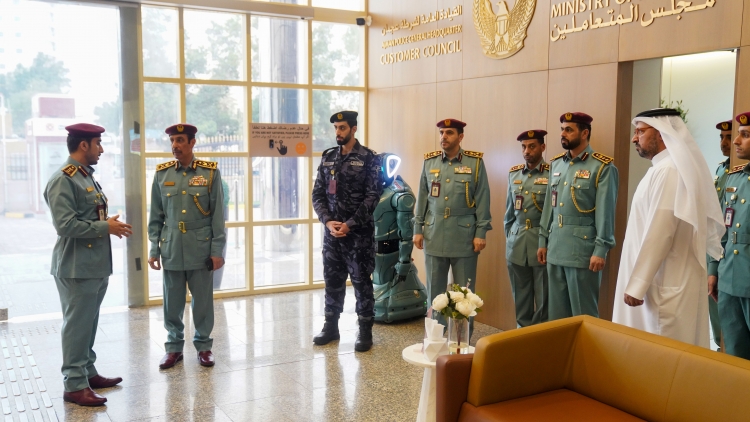 قائد عام شرطة عجمان: مركز شرطة النعيمية نموذج متقدم في التحول الرقمي وجودة الخدمة