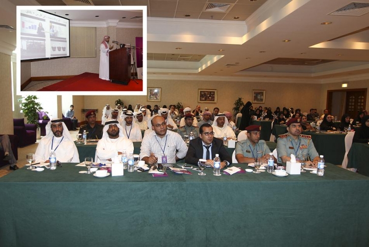 شرطة عجمان تشارك في ملتقى عجمان الإعلامي