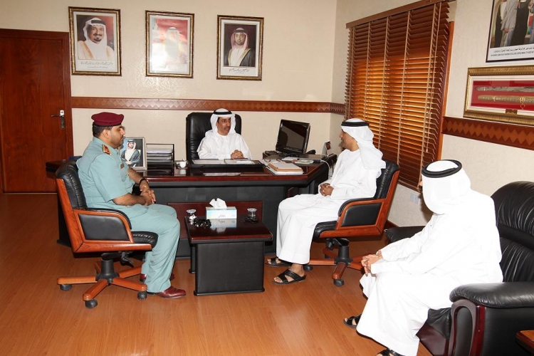 نائب عام الشرطة يستقبل مدير إدارة شركات الأمن الخاصة