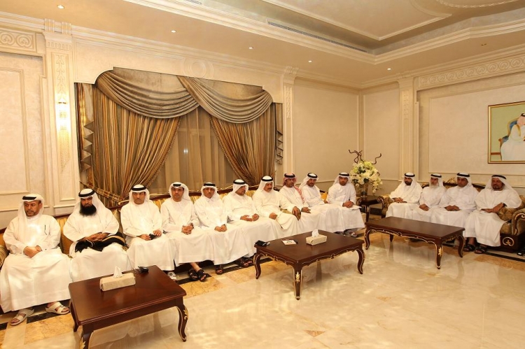 المجلس الرمضاني بمنزل الشيخ محمد بن عبدالله النعيمي