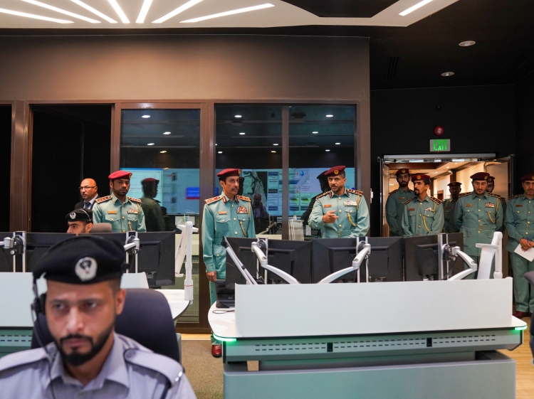 اللواء الشيخ سلطان بن عبد الله النعيمي يشيد بتميز الأداء وسرعة الاستجابة في إدارة العمليات