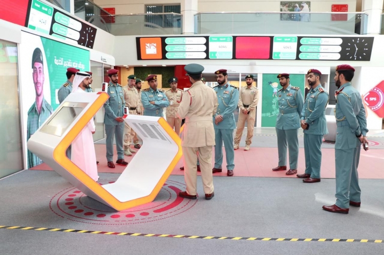 شرطة عجمان تطلع على أفضل الممارسات في مركز شرطة دبي الذكي SPS