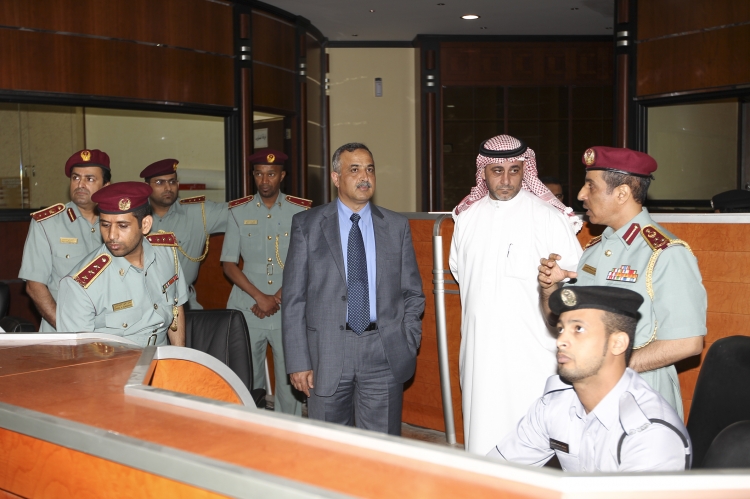 زيارة مساعد مدير الأمن العام بالأردن للقيادة العامة لشرطة عجمان