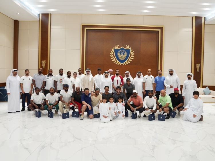 في مباراة حماسية نادي الشرطة للرياضة والرماية يستضيف نجوم منتخب الإمارات الوطني السابق لكرة القدم