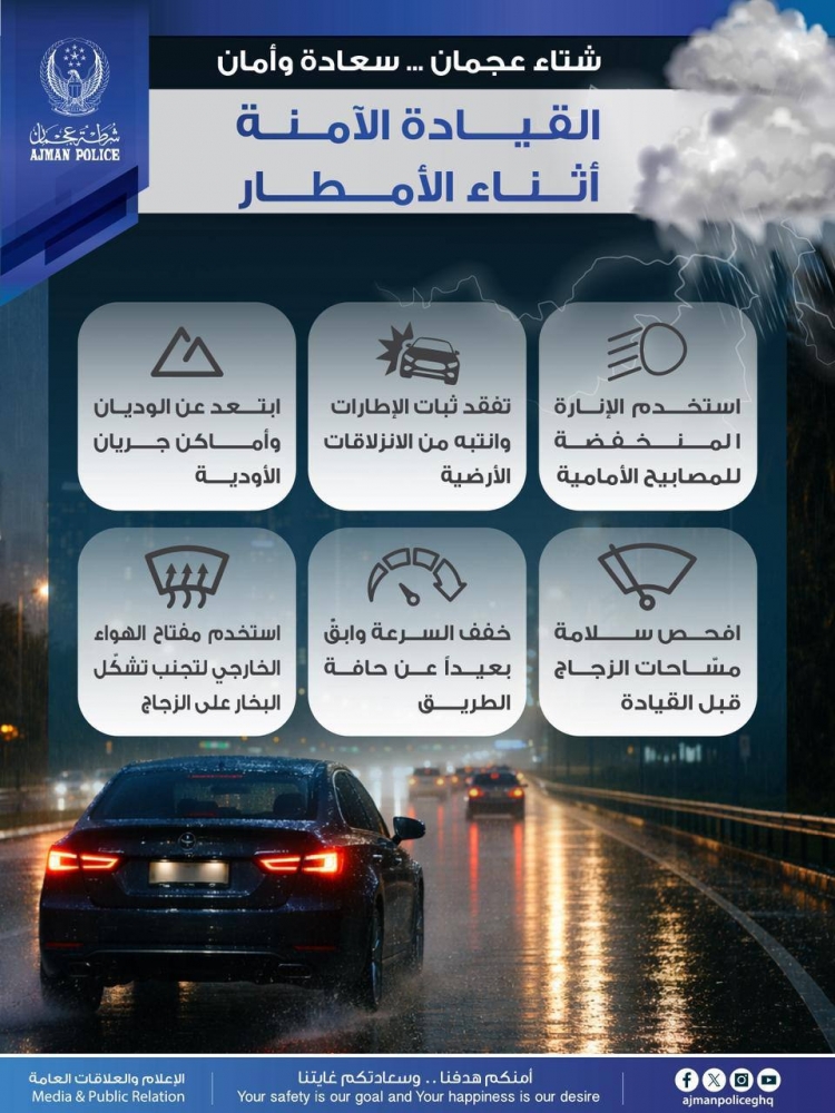 شتاء عجمان .. سعادة وأمان