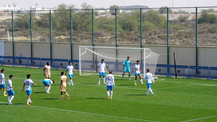 نادي الشرطة للرياضة والرماية يستضيف مباراة ودية تجمع الفريق الصيني وناديFC Pyunik  الأرميني