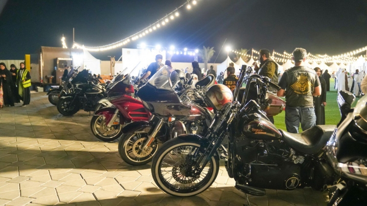 ‎فريق رويال رايدرز للدراجات النارية يشارك في فعاليات كرنفال نادي الشرطة الرياضي