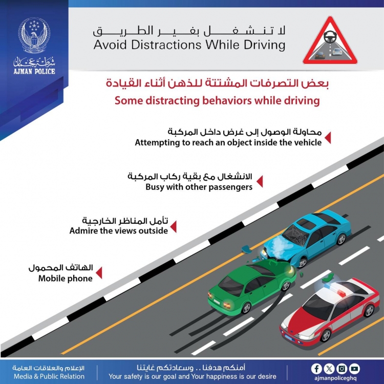 لاتنشغل بغير الطريق