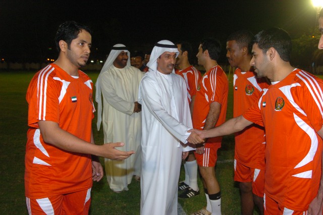 افتتاح بطولة كأس مدير عام شرطة عجمان لكرة القدم