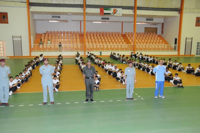 شرطـة عجمان تنظم برنامج التدريب الصيفـي للطلاب