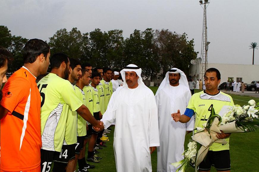 النعيمي يدشن بطولة كأس سعادة مدير عام الشرطة